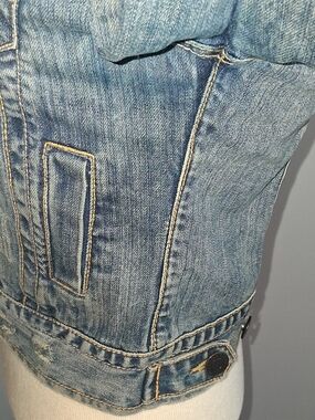JIMMYZ Co. Light Blue Denim Jacket with Contrast Stitching
